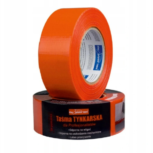 38mm Orange Plastering Tape Blue Dolphin - 50m roll
